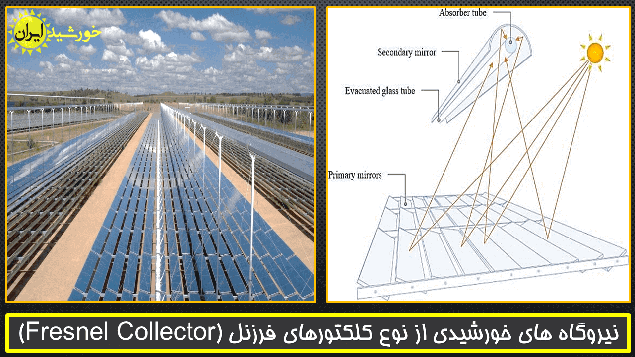 نیروگاه خورشیدی کلکتورهای فرزنل